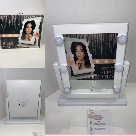 vivitar Bath Nwt Vivitar Hollywood Jumbo Vanity Mirror New Poshmark